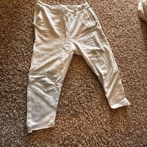 Frank and Eileen white sweatpants